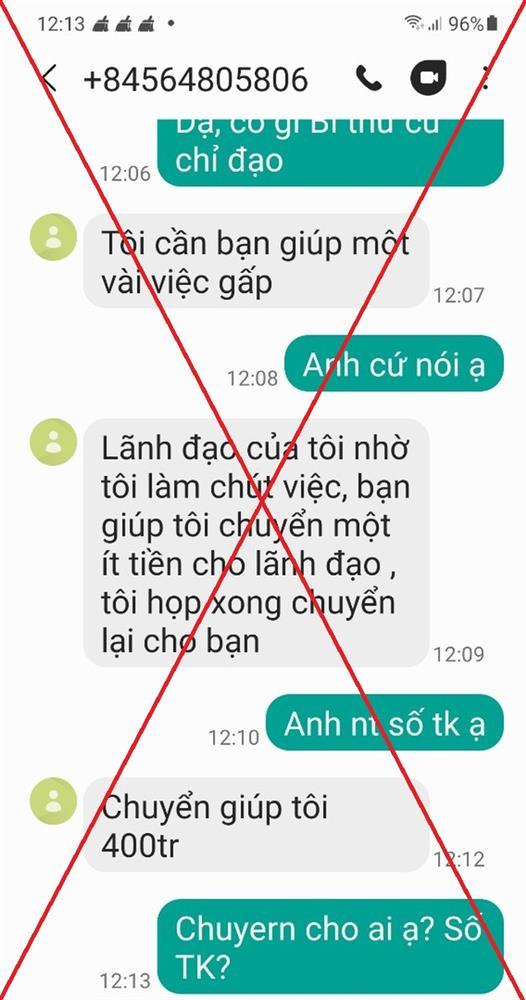Hàng loạt nhà báo nhận tin nhắn xưng là Bí thư thành ủy Hải Phòng vay tiền-2