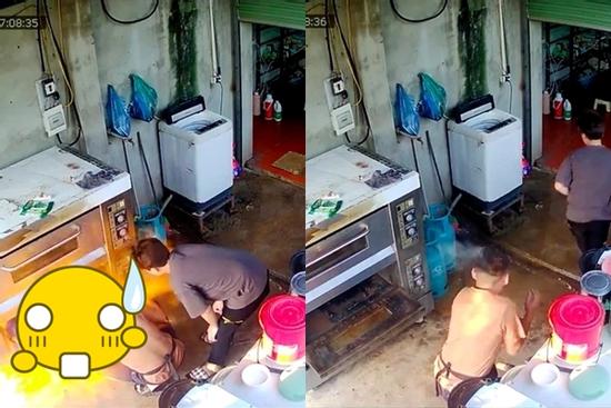Táy máy sửa lò nướng, thanh niên gặp nạn 'khét lẹt' nhớ cả đời