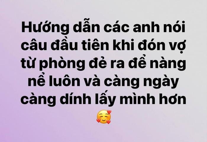 Cười ná thở 1.001 câu đầu tiên khi chồng đón vợ về từ phòng đẻ-2