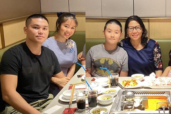 Chồng trẻ thể hiện tình cảm với con riêng Lê Phương ra sao?-26