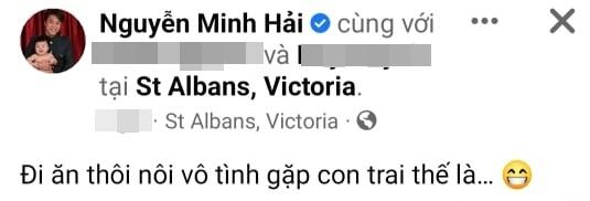 Tình cũ Hòa Minzy khoe con trai nhưng không phải bé Bo-2