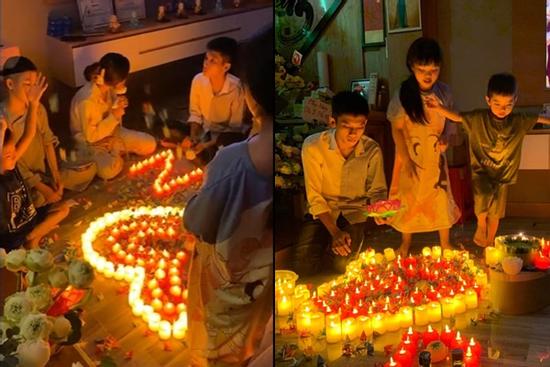 Quản lý, em trai và đàn con mừng sinh nhật Phi Nhung