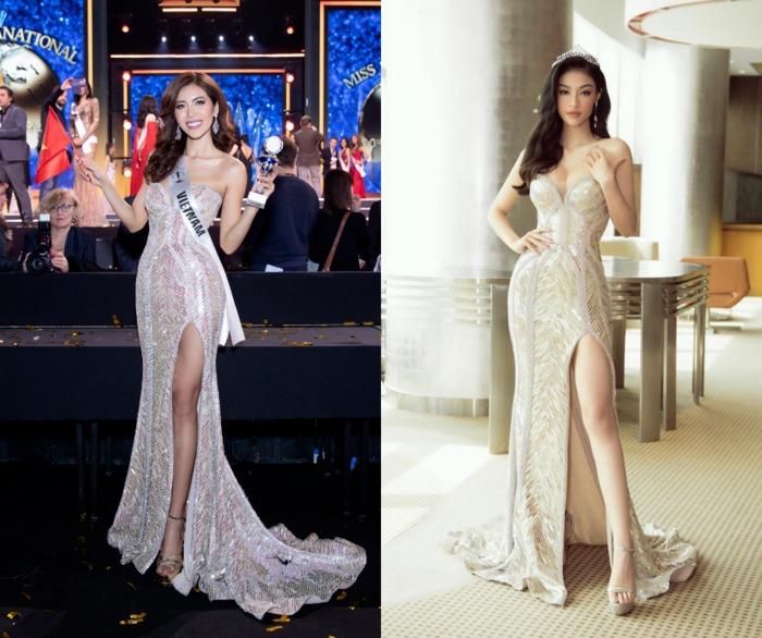 Kieu Loan shows off a sexy photo with a familiar dress, turns out to be Minh Tu-2