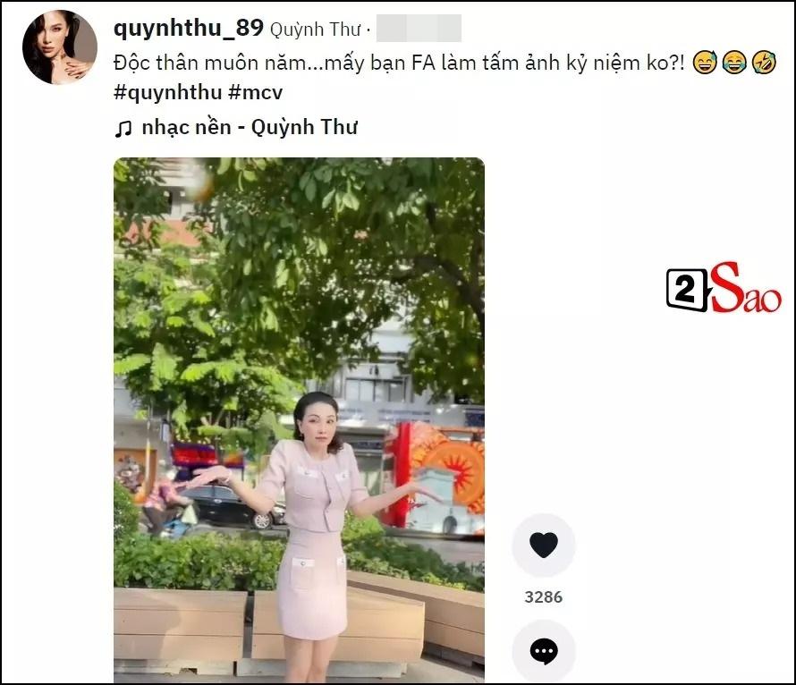 Quynh Thu broke up with her husband Diep Lam Anh: Was it just a trick?-2