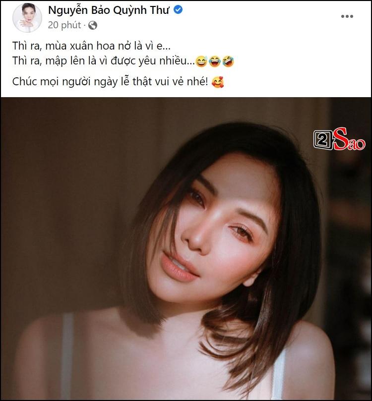 Quynh Thu broke up with her husband Diep Lam Anh: Was it just a trick?-3