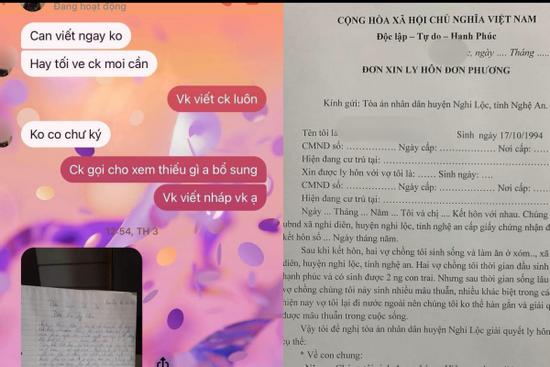 Chồng 28 ngoại tình với bồ 44 tuổi, nhờ nhân tình viết đơn ly hôn