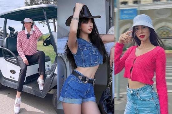 Phạm Hương kín đáo chơi golf - Ngọc Trinh hóa nữ cao bồi sexy