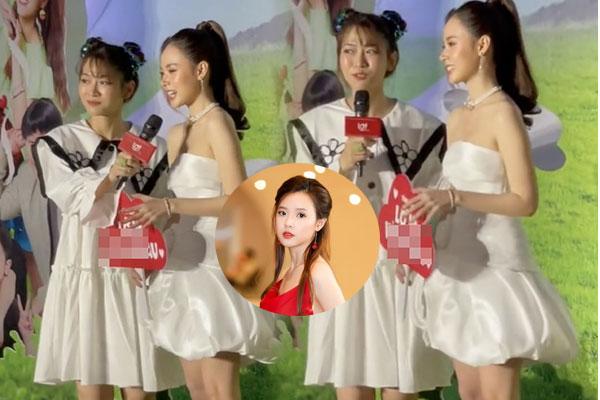 MC nóng bỏng lộ ảnh già chát khi đi sự kiện, khác xa hình trên phây-10