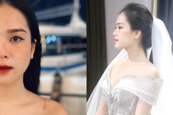 Ex-girlfriend Quang Hai cried, hung a strange status