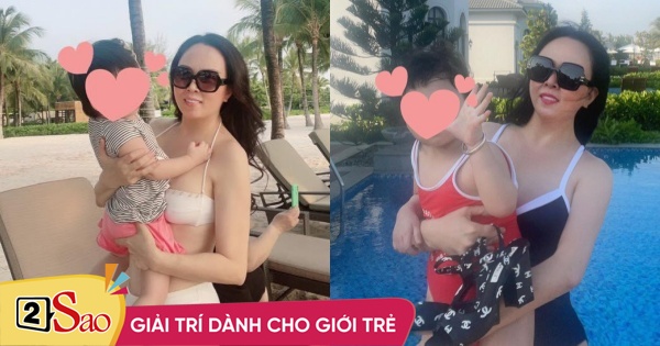 Phuong Chanel wearing a bathing suit is not a disaster, even more amazing than before
