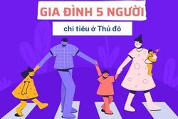 Xôn xao bảng chi tiêu 44 triệu/tháng cho nhà 5 người ở Hà Nội