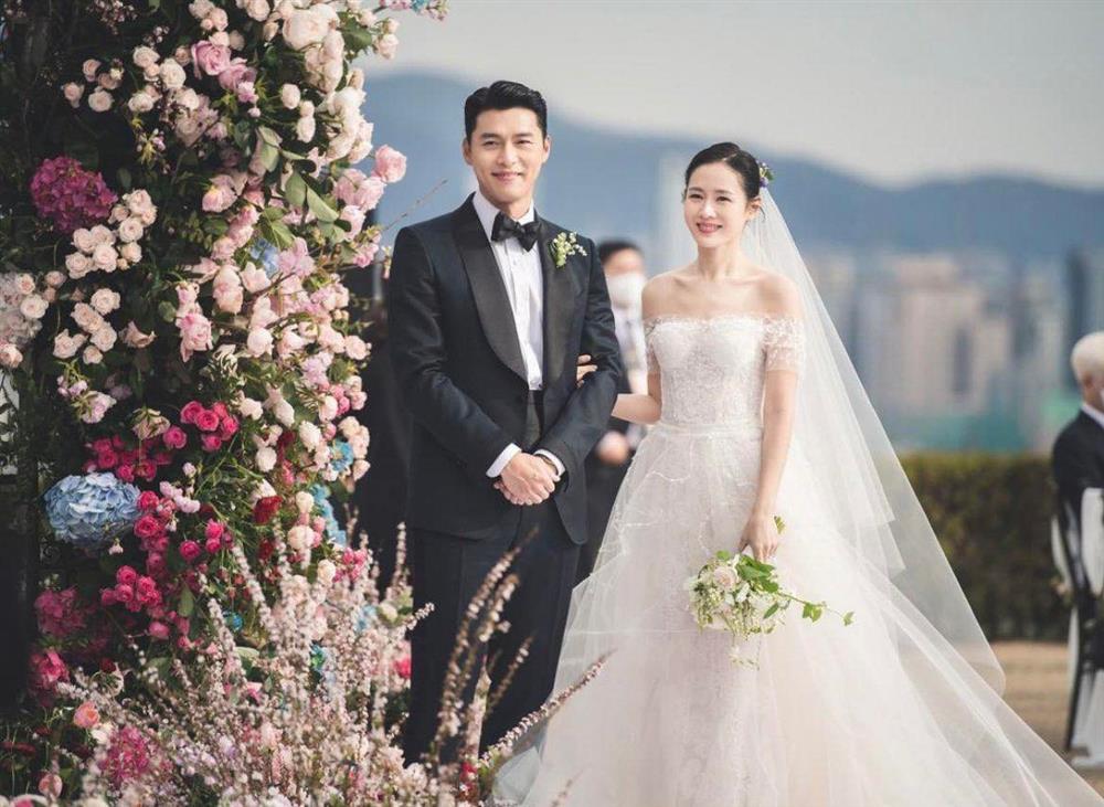 Bộ ảnh nét căng đám cưới Hyun Bin: Ngất ngây visual dâu rể-2