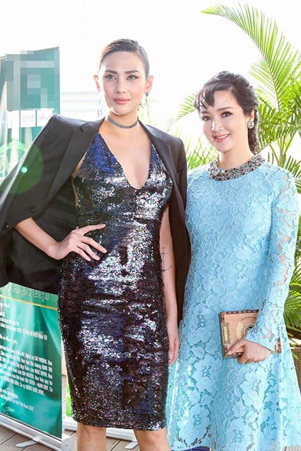 Mỹ nhân Vbiz cao như sào, Hà Hồ và Hương Giang làm không lại-5