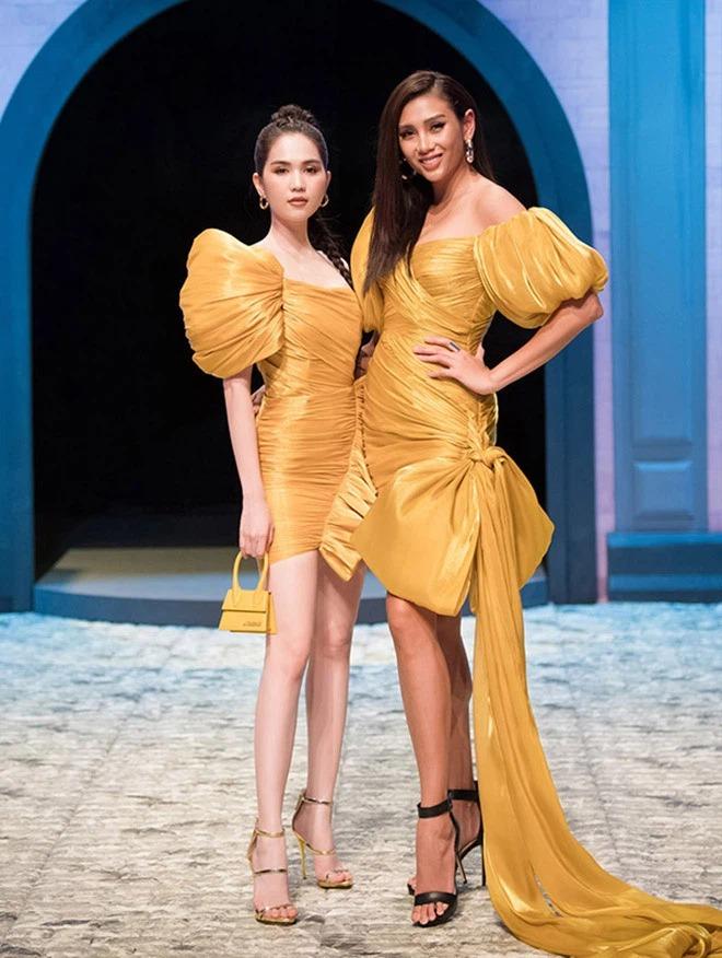 Mỹ nhân Vbiz cao như sào, Hà Hồ và Hương Giang làm không lại-8