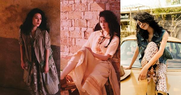 Lưu Thi Thi hóa người đẹp đồng quê với style lãng mạn-1