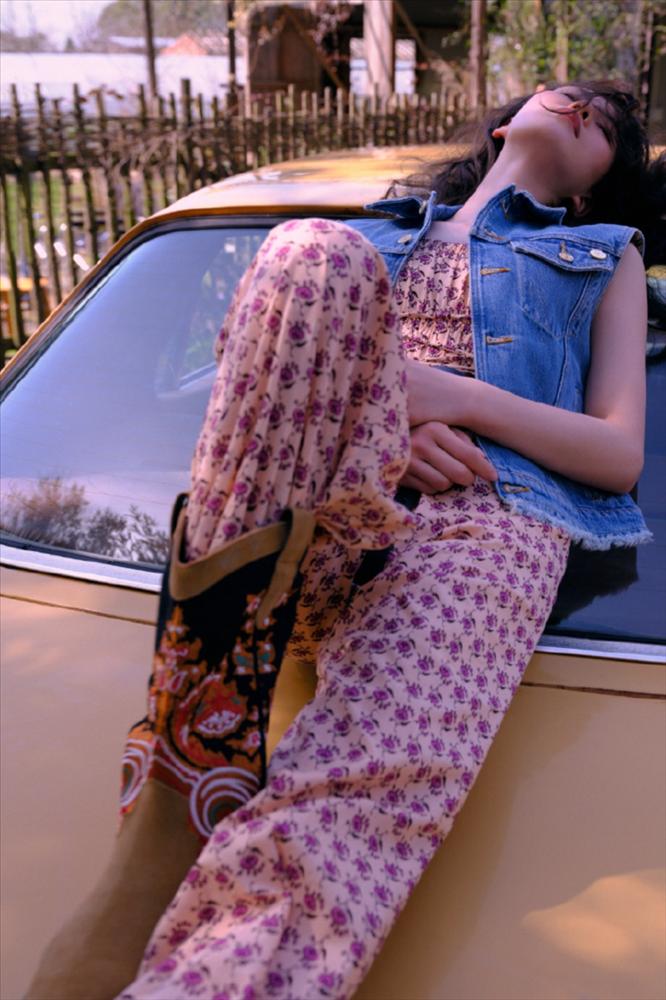 Lưu Thi Thi hóa người đẹp đồng quê với style lãng mạn-5