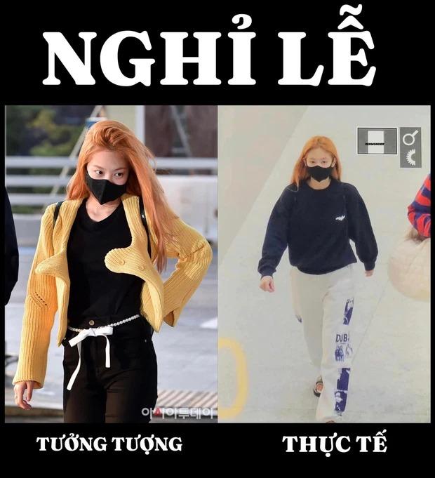 Outfit sân bay của Jennie lên ảnh chất chơi, thực tế khác xa-7