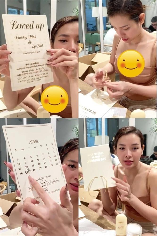 Phương Trinh Jolie khoe thiệp cưới gây tranh cãi vì 1 chi tiết-1