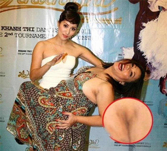 Mỹ nhân Việt và những lần để lộ vùng nách thâm đen, mỡ thừa-5