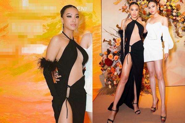 Kiểu váy lộ từ vòng 1 xuống vòng 2 khiến sao Việt đổ đứ đừ-1