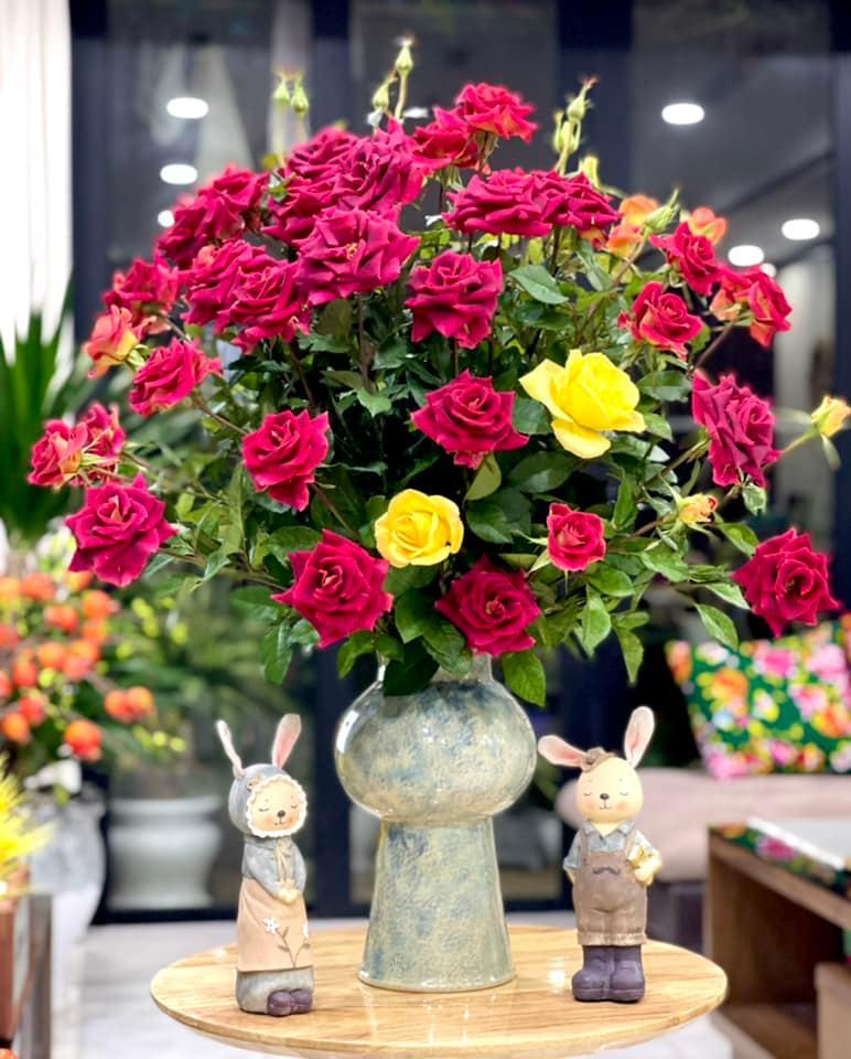 Những bình hồng rực rỡ vợ xoa dịu tâm hồn chồng khô khan-6