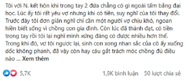 Vợ cũ đẹp hơn sau 2 năm ly hôn, chồng mang chục tỷ xin hàn gắn-1