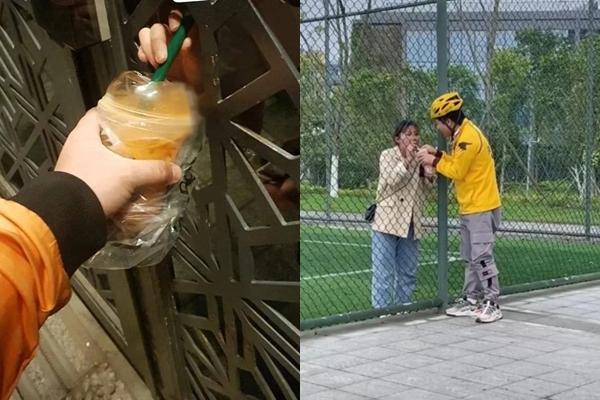 Anh shipper dán thông báo sau thùng hàng, ai lướt qua cũng cười tủm tỉm-2