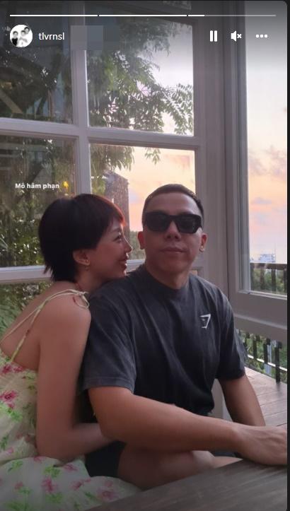 The rare powerful husband shows off his love photo Toc Tien-1