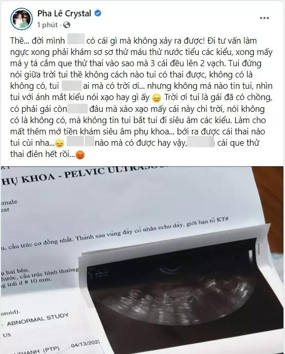 Vừa ly hôn chồng, Pha Lê sốc khi được thông báo có bầu-2