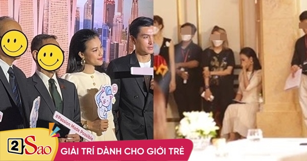 Hoang Oanh appeared for the first time after confirming her divorce from her husband