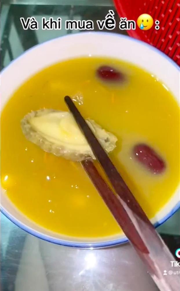 Đặt súp bào ngư qua mạng, cô gái khóc thét khi nhận thành phẩm-2