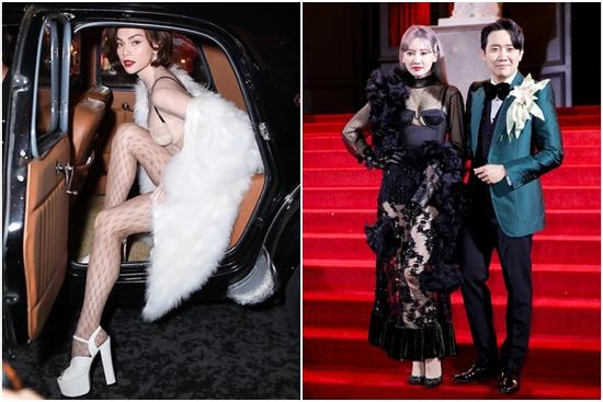 Hà Hồ lộng lẫy, Hari Won lạc quẻ tại sự kiện Gucci