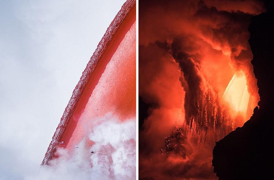 Những hình ảnh tuyệt đẹp về ngọn núi lửa vừa phun trào ở Hawaii-3