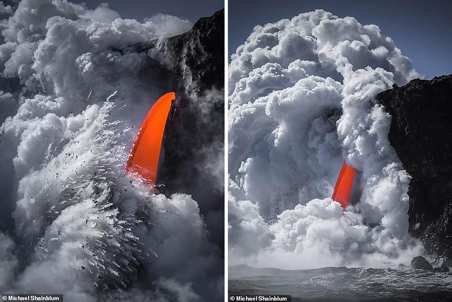 Những hình ảnh tuyệt đẹp về ngọn núi lửa vừa phun trào ở Hawaii-5