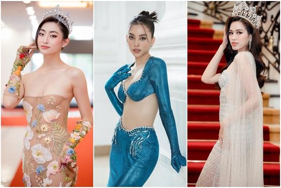 Hoa hậu đọ sắc: Lương Thùy Linh phẳng lì, Tiểu Vy '8k lá, 2k xôi'