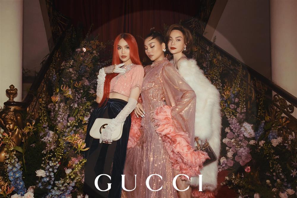 Cưỡi xế cổ đến show Gucci: Hà Hồ hóa minh tinh, Thanh Hằng bánh bèo-1