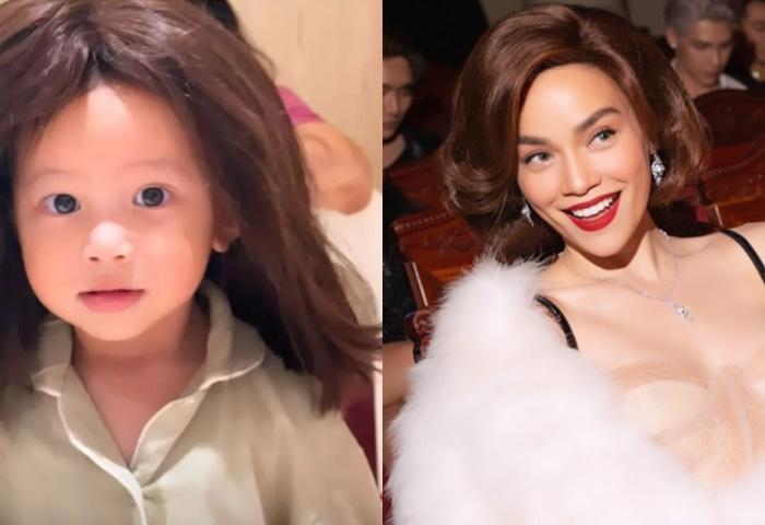 Mẹ con Hồ Ngọc Hà đội chung tóc giả, 2 số phận hiện rõ gây cười-7