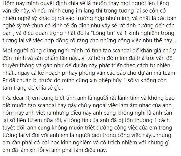 Trịnh Thăng Bình bóc phốt người trong ekip lừa ôm tiền bỏ chạy-3