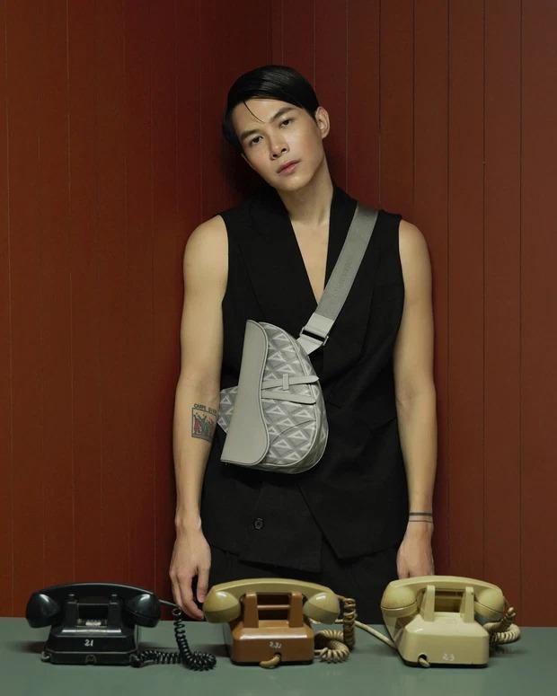 Bạn trai Diệu Nhi rũ bỏ nam tính khi mặc váy và giày cao-7