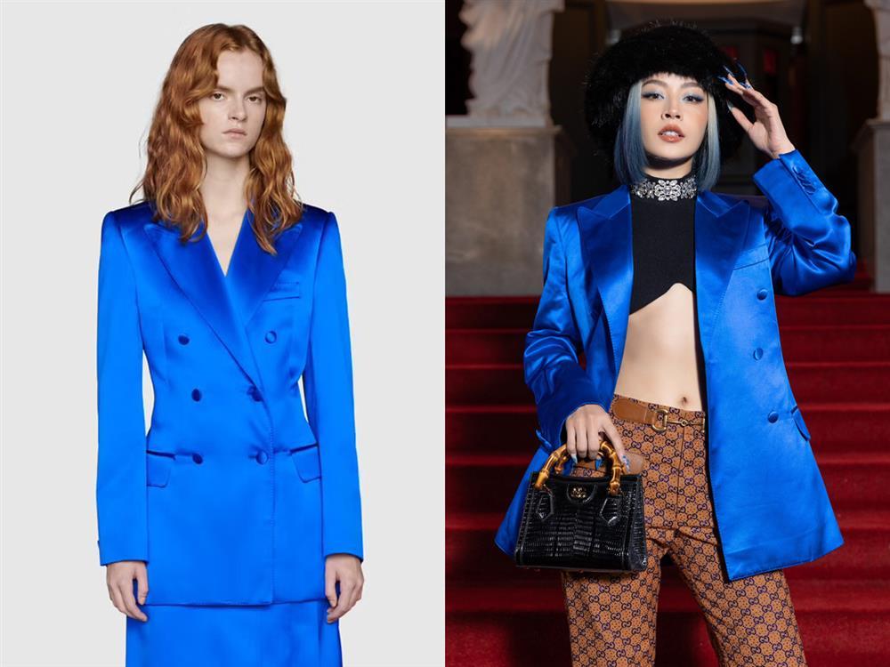 Compare the clothes of Vietnamese stars at the Gucci show and the new model to understand why the disaster-3