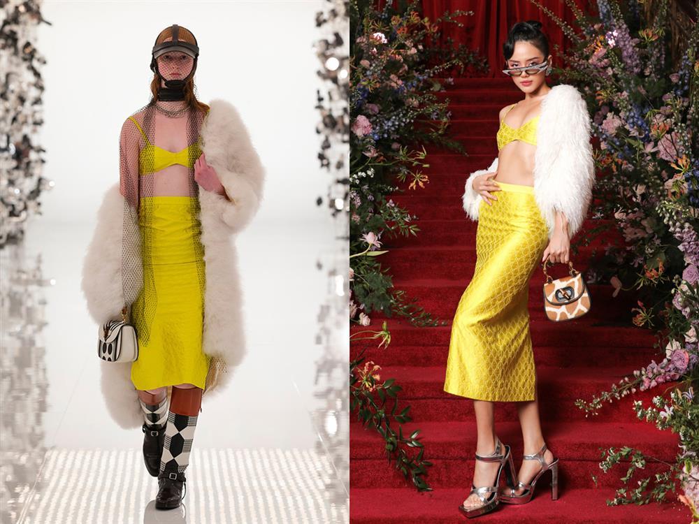 Compare the clothes of Vietnamese stars at the Gucci show and the new model to understand why the disaster-5