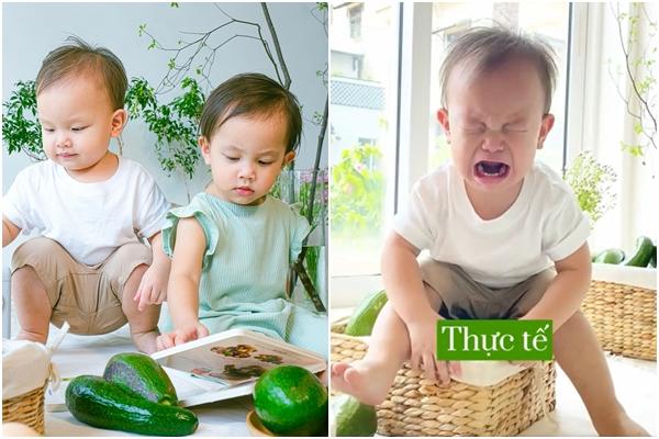 Hồ Ngọc Hà tập yoga liền bị Lisa và Leon phá bĩnh-7