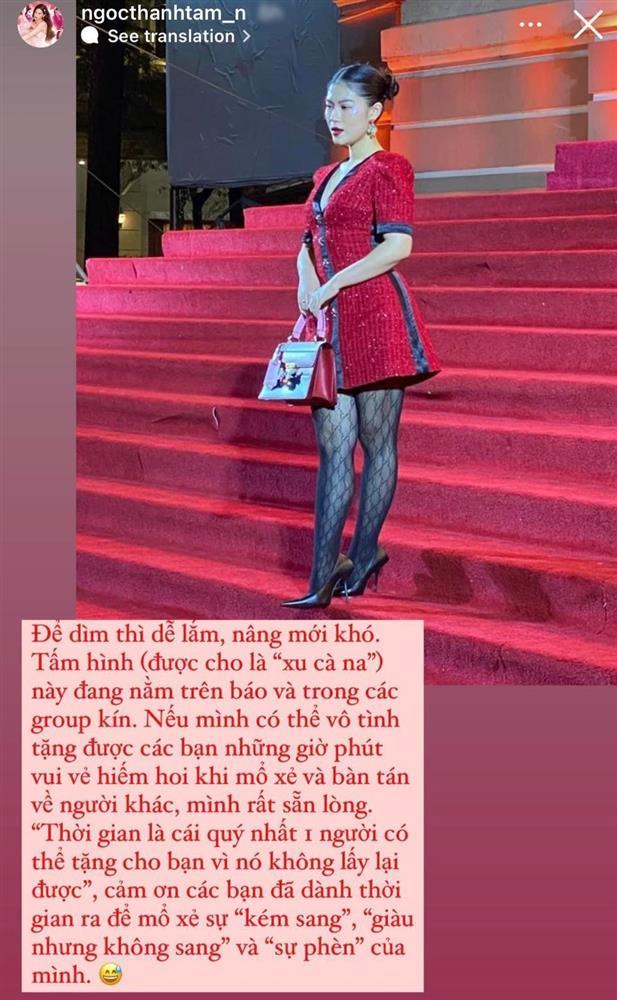 Ngọc Thanh Tâm bị dìm ảnh đi show Gucci thành trò hề trên mạng-4