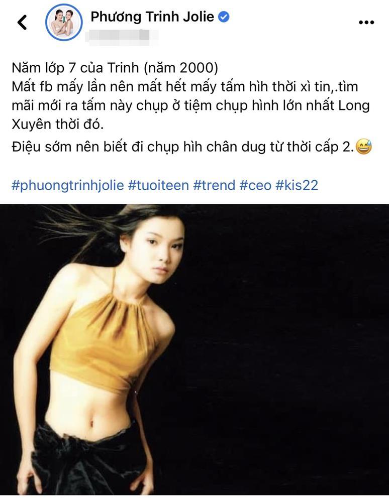 Phương Trinh Jolie tung ảnh hiếm thời chưa đập mặt, sửa 6 bộ phận-1