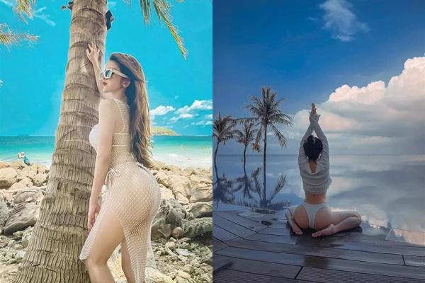 Vợ cũ Huy Cung ngày càng ăn diện mát mẻ hậu ly hôn-6