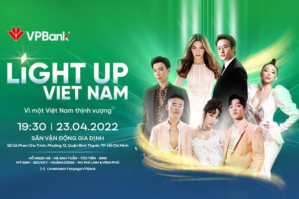 In April, the top VPop stars attended the Vietnam Light Up Music Festival