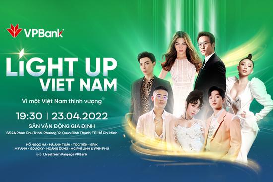 Tháng 4, dàn sao VPop hàng đầu dự đại nhạc hội Light Up Viet Nam