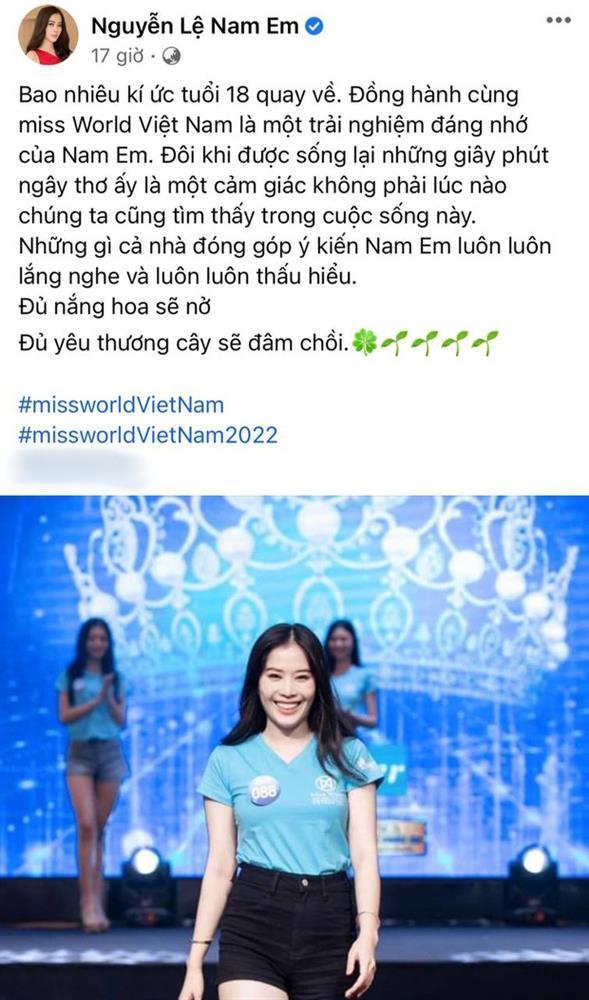 Nam Em attracted attention because of his strange sitting posture in the clip of the Miss World VN 2022-5 contestant