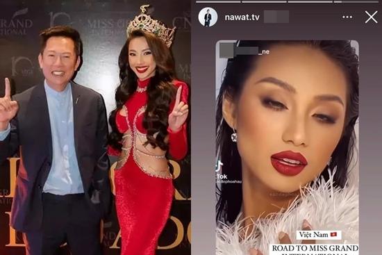 Chủ tịch Miss Grand đăng ảnh mỹ nhân Việt, netizen tá hỏa 'nhầm hàng'