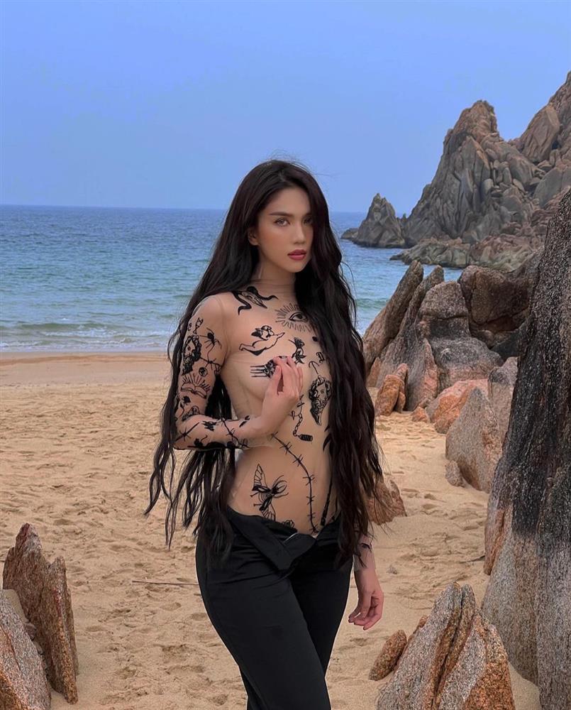 Ngọc Trinh cởi áo bị mỉa dơ dáy giữa scandal nhái Kendall Jenner-2